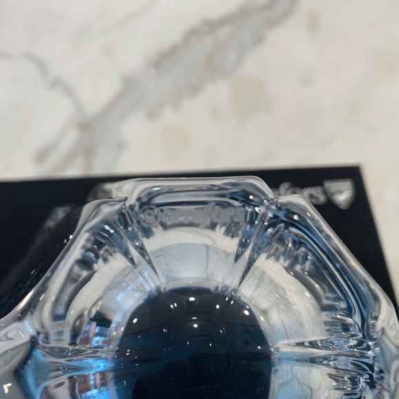 ORREFORS LARS HELLSTEN ORION CRYSTAL BOWL NIB!